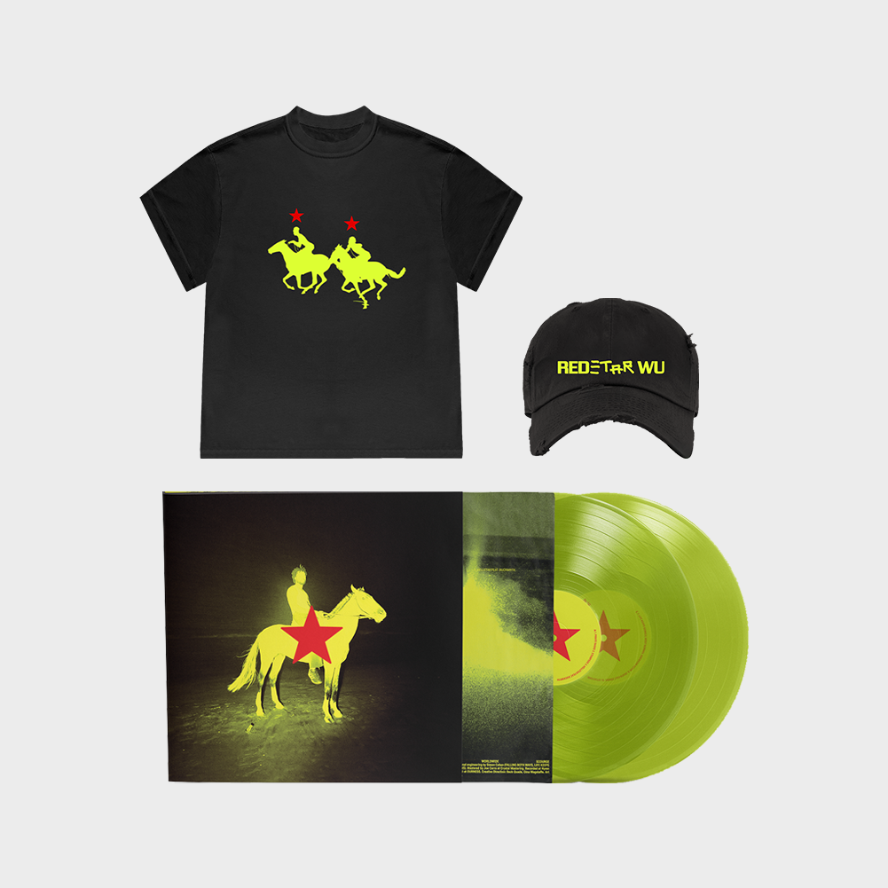 Vinyl, T-shirt & Cap bundle